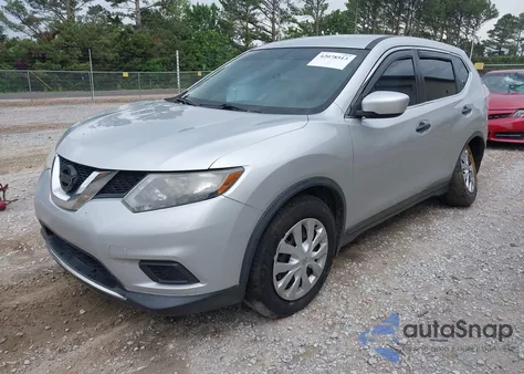 2016 Nissan Rogue S from USA, damaged, VIN KNMAT2MT5GP650911
